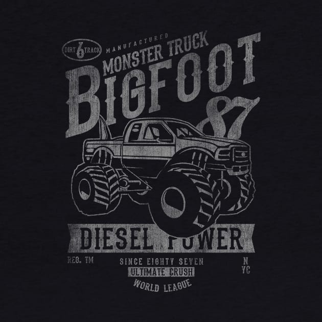 Bigfoot Monster Truck by DesignedByFreaks